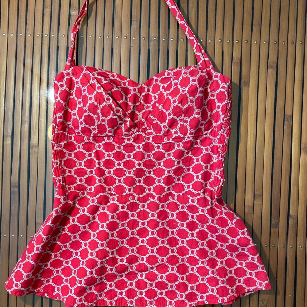 Anrhropologie halter top size 2
